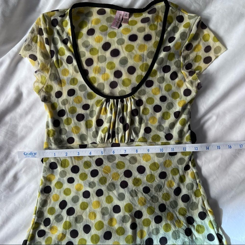 Sweet Pea by Staci Frati Short Sleeve Top Blouse - Picture 7 of 8